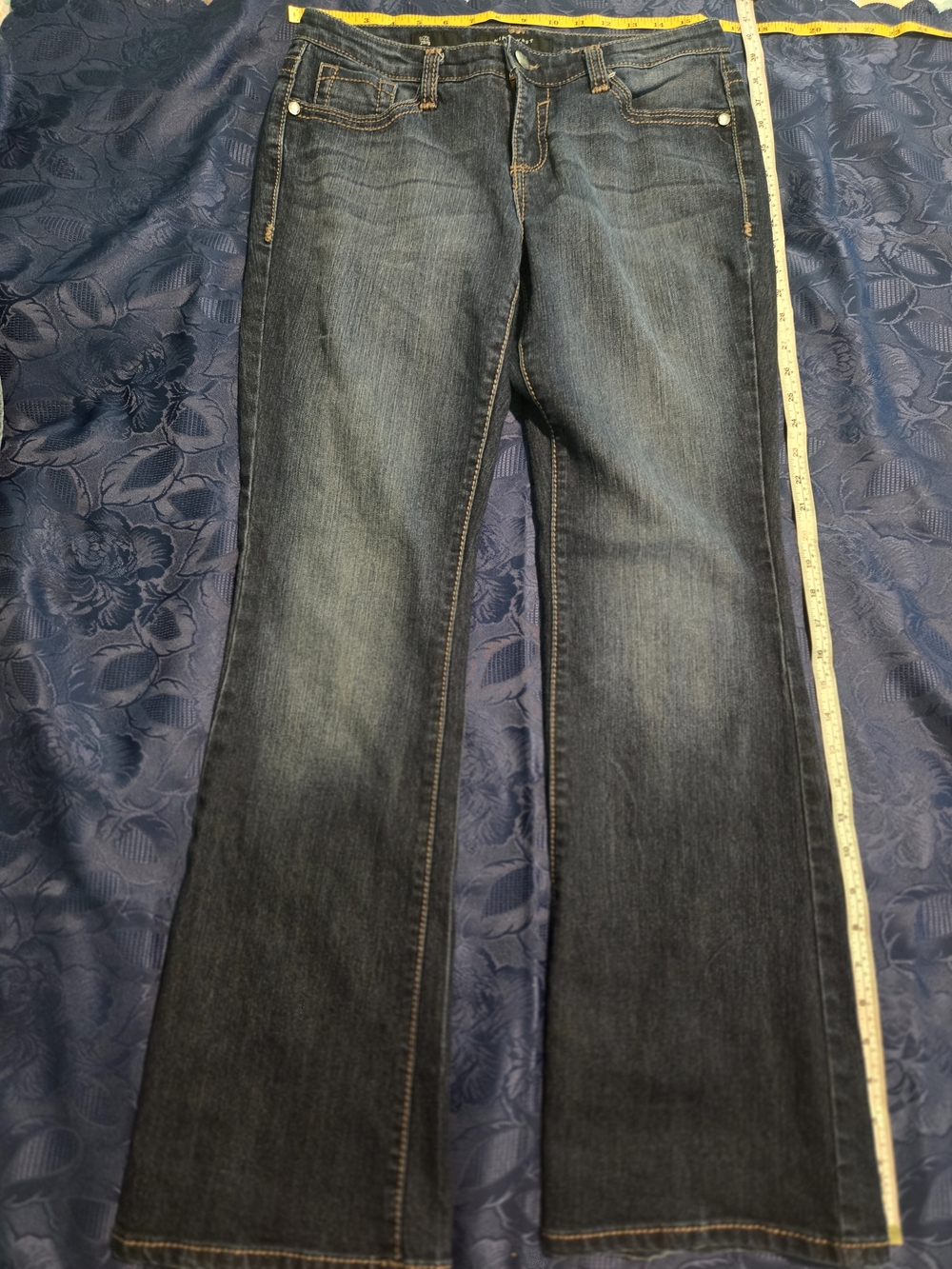 Nine West Dark Indigo Bootcut Jeans